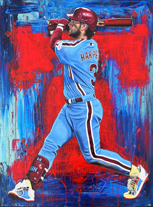 Bryce Harper "Ring The Bell" Limited Numbered Prints