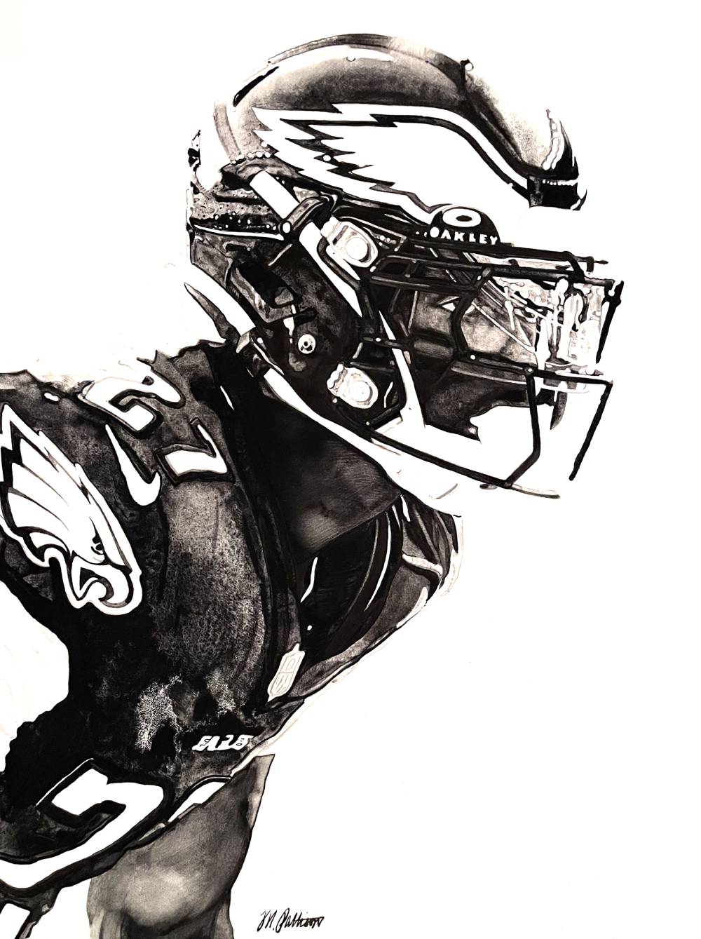 Quinyon Mitchell 18x24 Limited Edition Watercolor Print