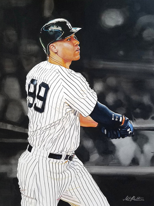 Aaron Judge- New York Yankees Watercolor