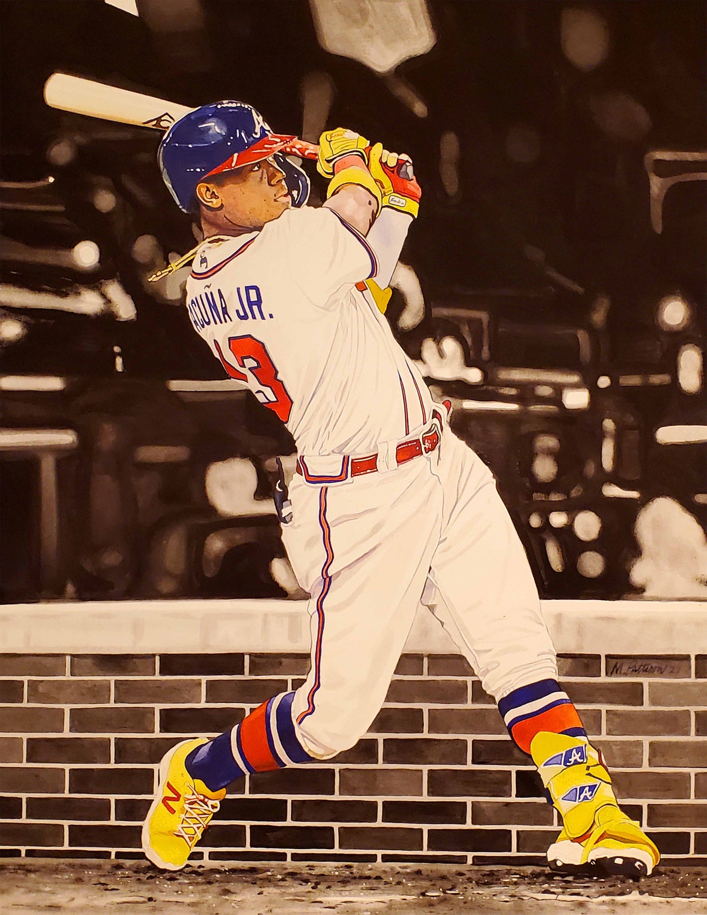 Ronald Acuna Jr. Atlanta Braves LIMITED Prints