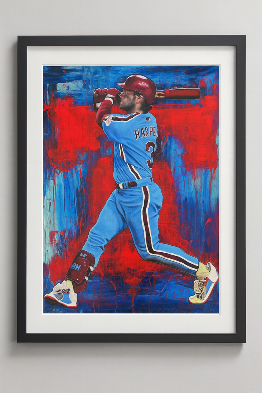 Bryce Harper "Ring The Bell" Limited Numbered Prints