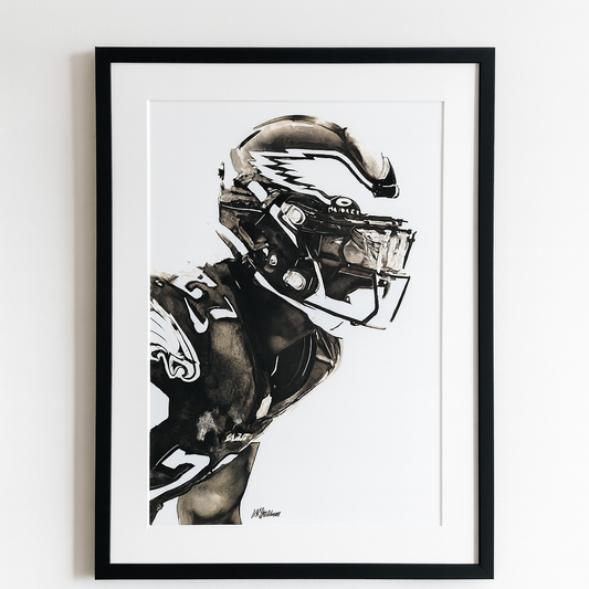 Quinyon Mitchell 18x24 Limited Edition Watercolor Print