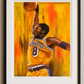 Kobe Bryant Limited Edition Watercolor Print / 24