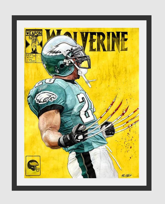 Wolverine Brian Dawkins Comic Book Cover #6 Limited to 25