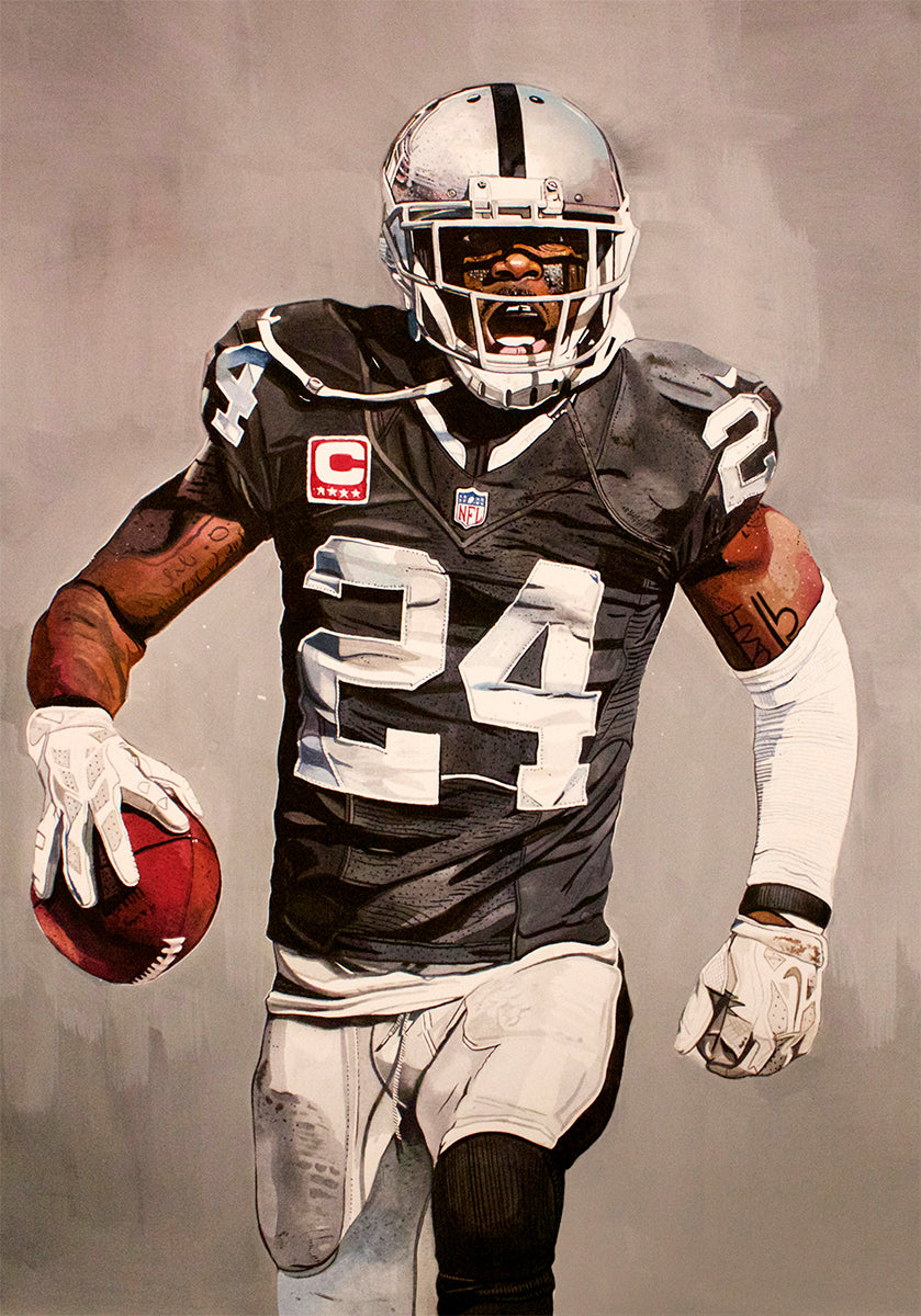Charles Woodson Print
