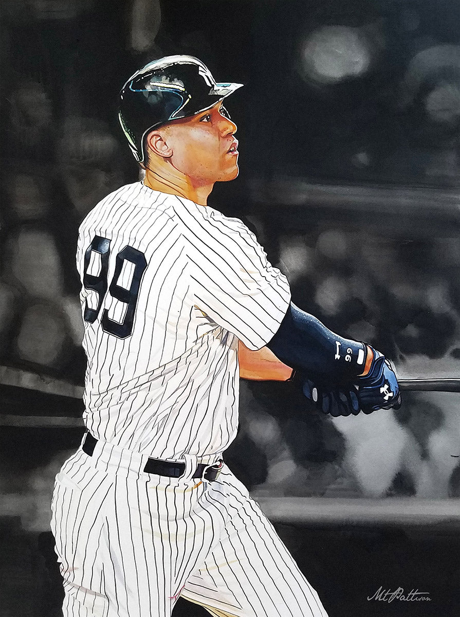 Aaron Judge Watercolor