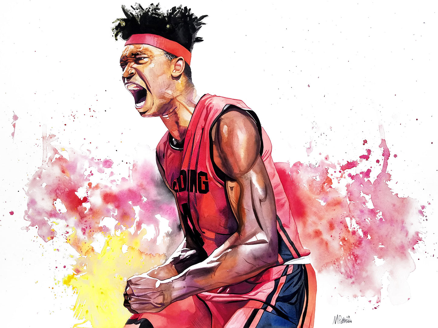 Lonnie Walker Print