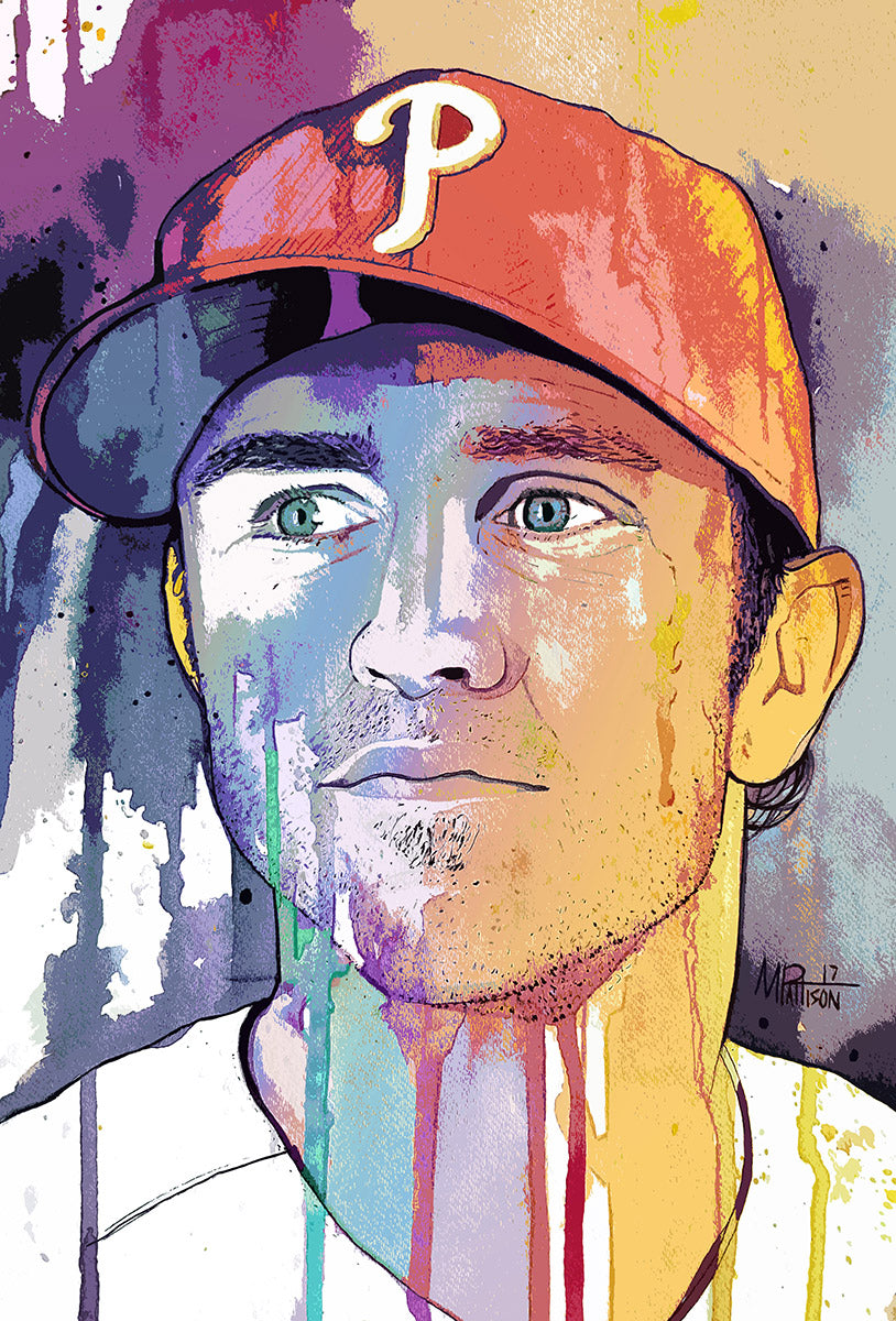 Chase Utley Print