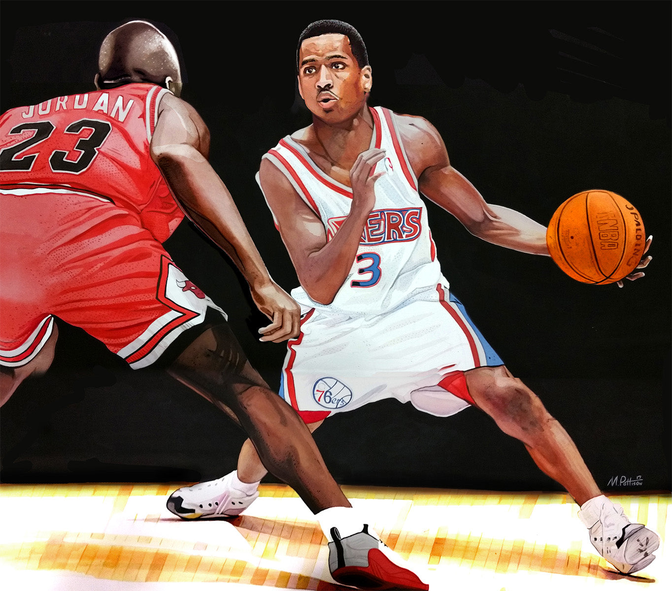 Iverson Crossover Print